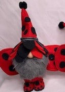 Load image into Gallery viewer, Ladybug gnome