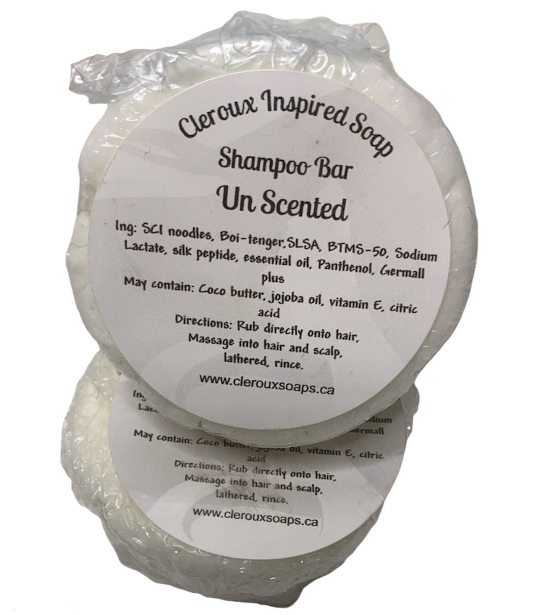 Unscented Shampoo Bar