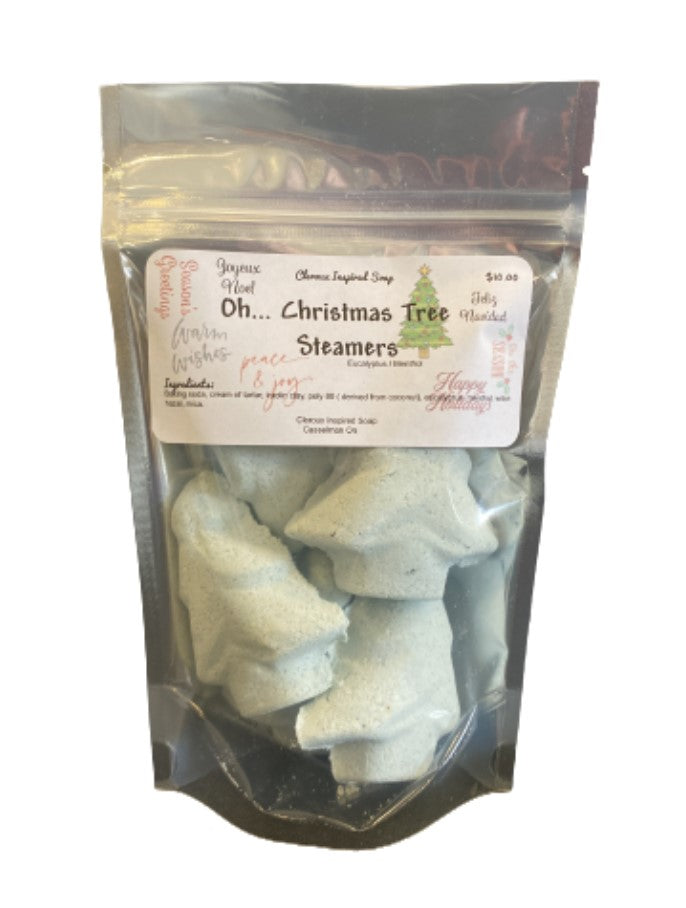 Christmas Shower Steamer ( Eucalyptus / Menthol )